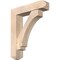 Ekena Millwork Imperial Craftsman Smooth Bracket w/ Offset Brace, Douglas Fir, 7 1/2"W x 32"D x 38"H BKT0806X32X38IMP04SDF - alternate 1
